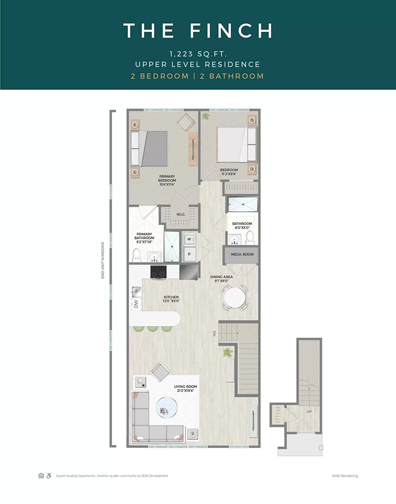 The Finch Floorplan