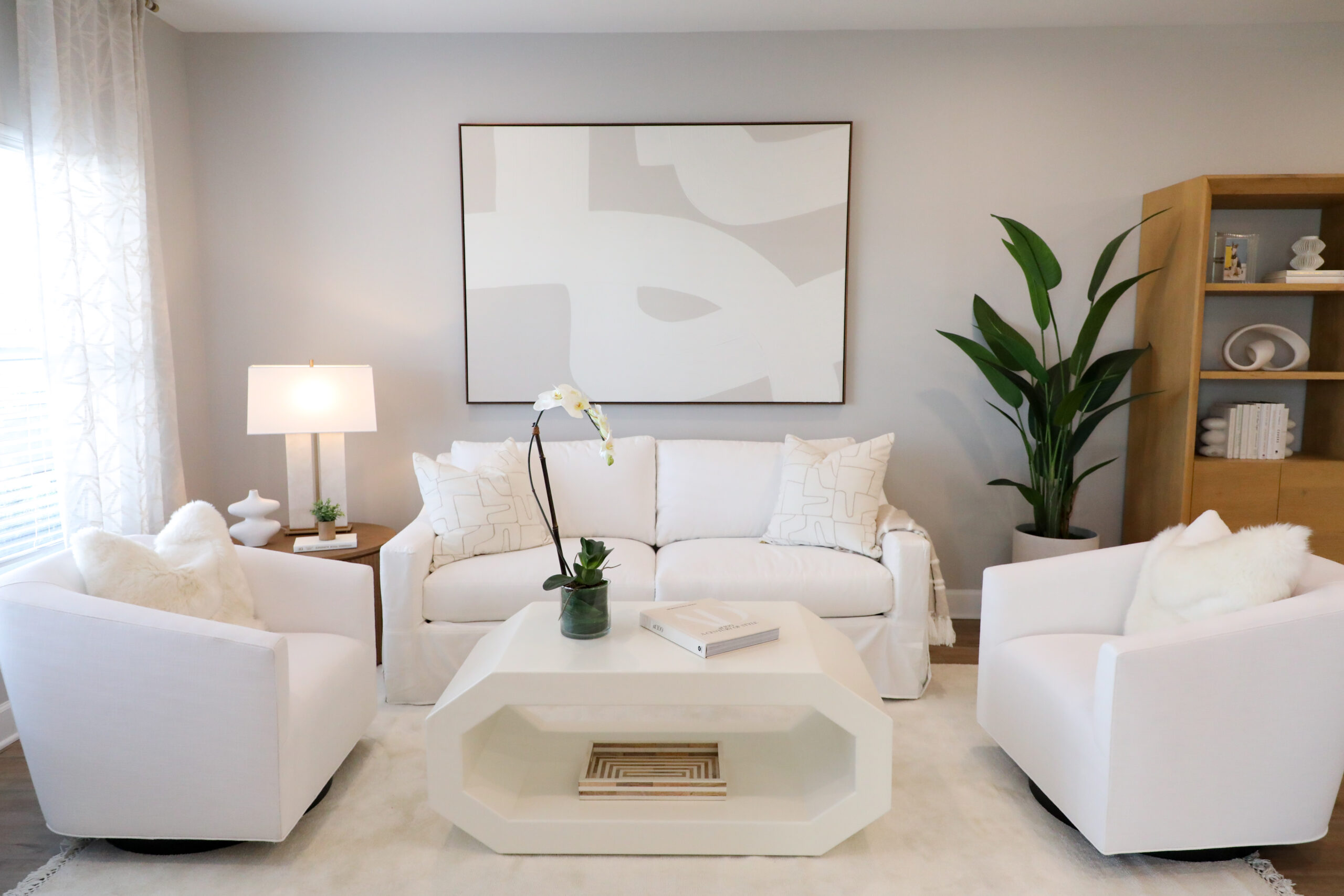 Model Living Area, Sutton Landing at Commack Model Living area