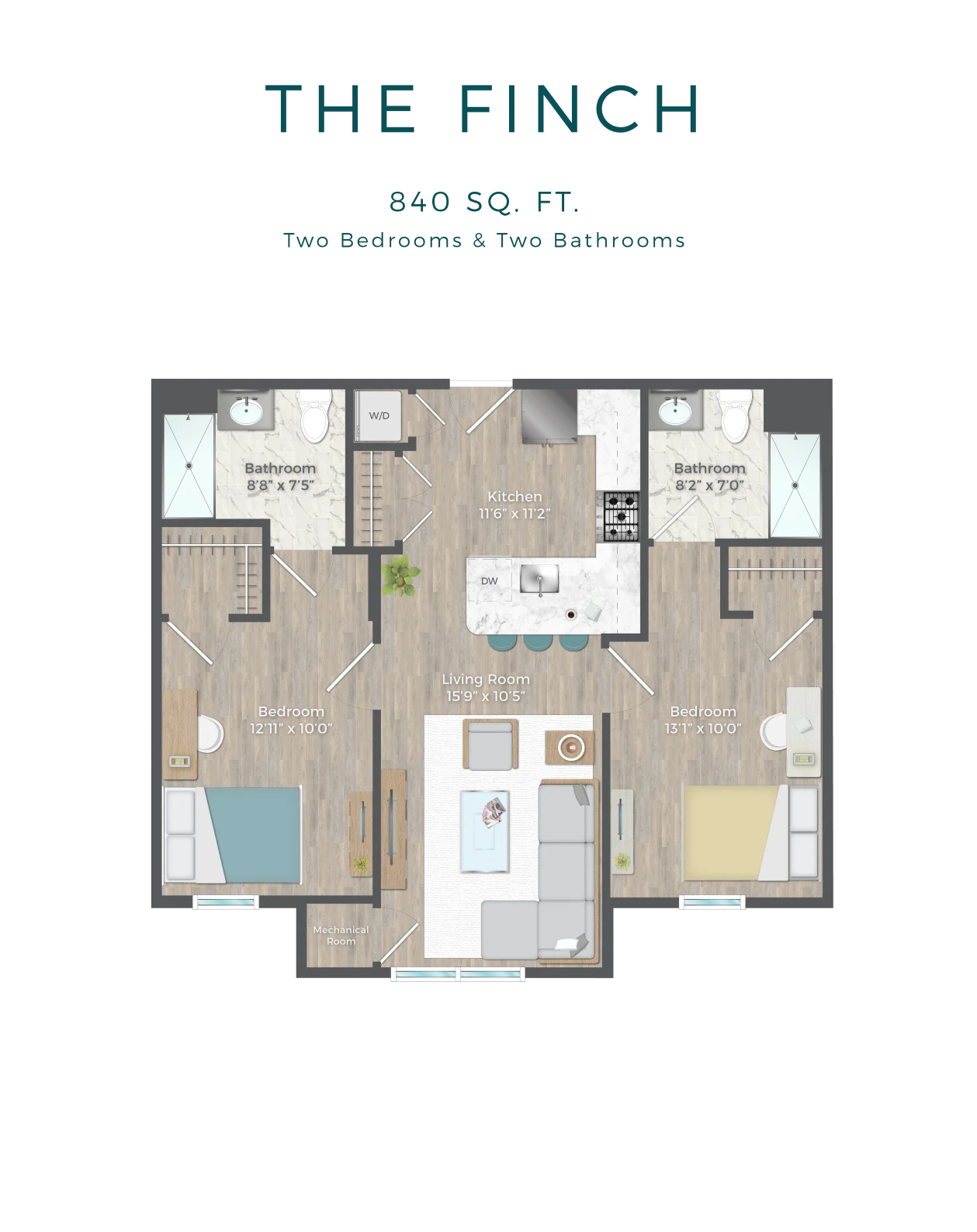 The Finch Floorplan